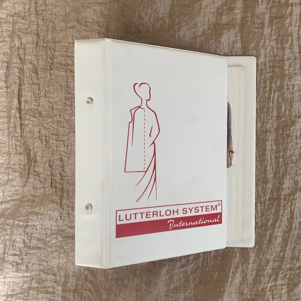 Lutterloh System: Binder + Pattern Book + Patternmaking Paper
